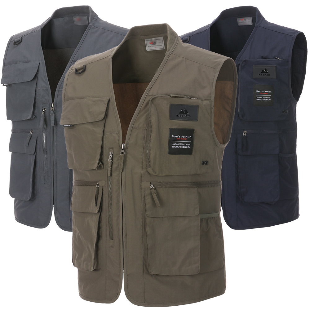 [샤인힐즈]봄가을 KP 멀티포켓 건빵 카고 V작업조끼 KPV2104M 28,800원