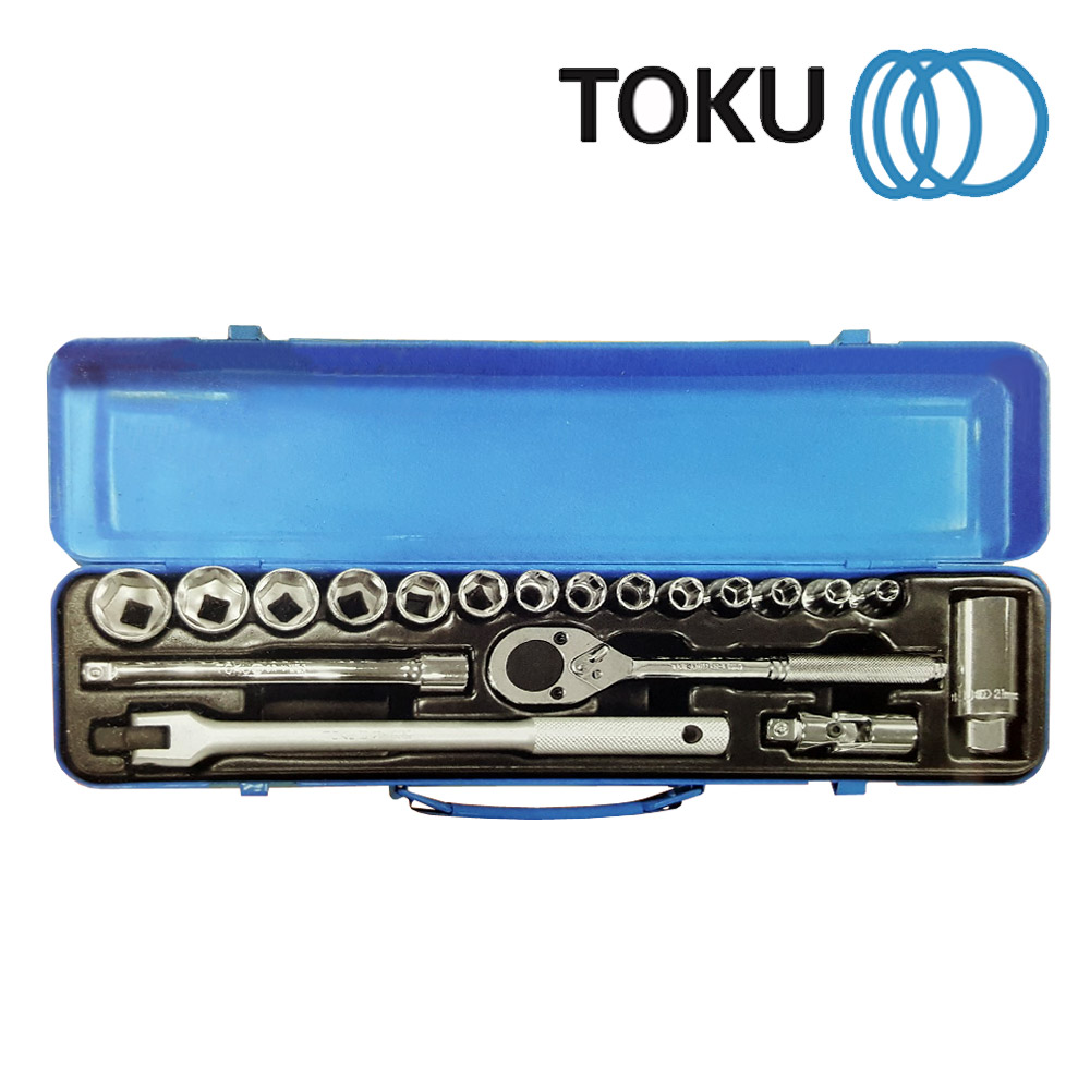 도쿠 TK003110 3/8인치 소켓 렌치 복스알 핸들 세트 20P 49,000원