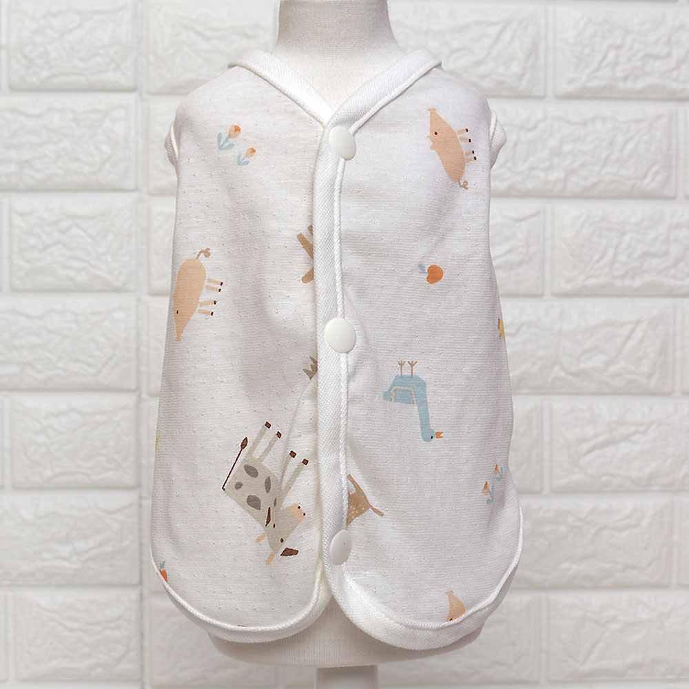 해피앤퍼피 강아지옷 오가닉 실내복 조끼 잠옷 내복 노령견옷 커플룩 애견옷 봄 여름 가을 겨울  XS-3XL 12,900원