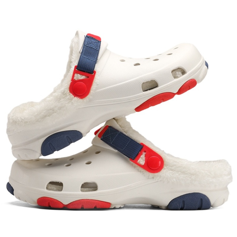 하모리 포근한 겨울 방한 털 실내화 발이 편한 가벼운 EVA 남여공용 커플 샌들 슬리퍼 끈조절이 가능한 캠핑 슈즈 9,900원