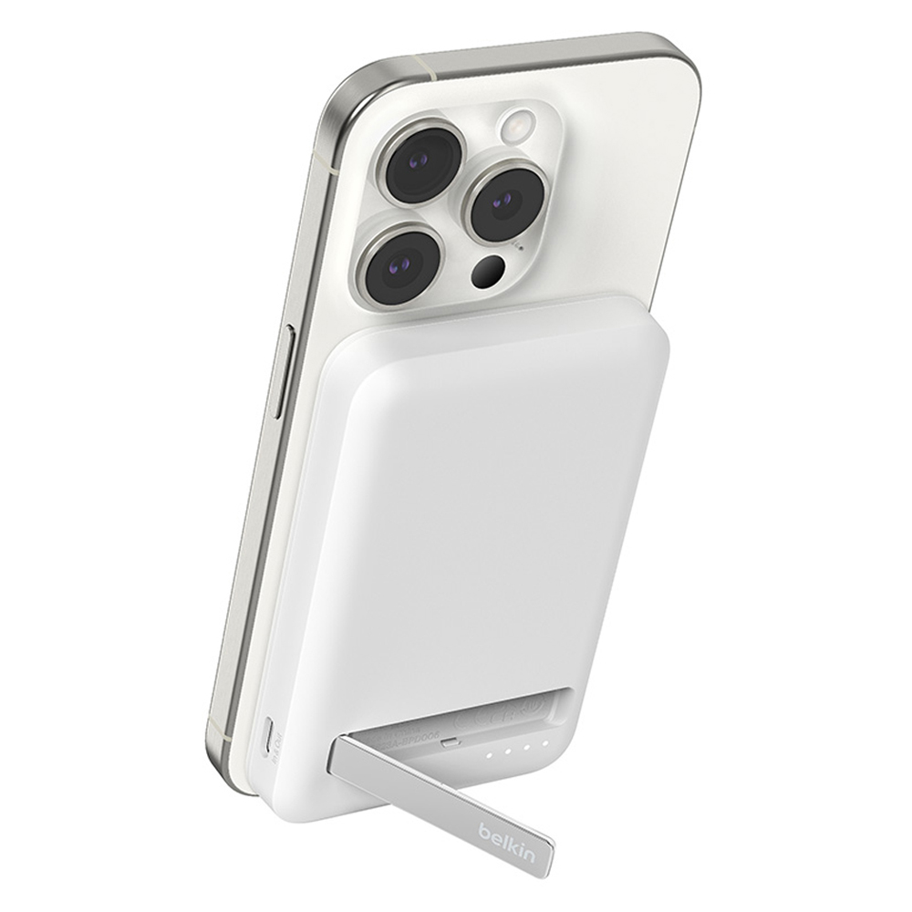 벨킨 BoostCharge 프로 Qi2 15W 마그네틱 무선 충전 스탠드 보조배터리 5000mAh 48,400원