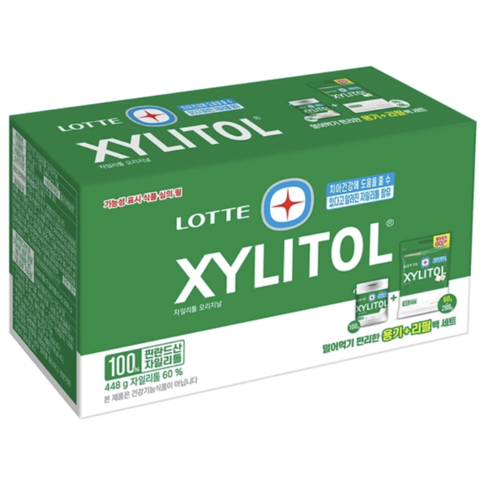 롯데 자일리톨껌 오리지날 448G 핀란드 리필 대용량 코스트코껌 오리지날, 448g, 1박스 24,980원
