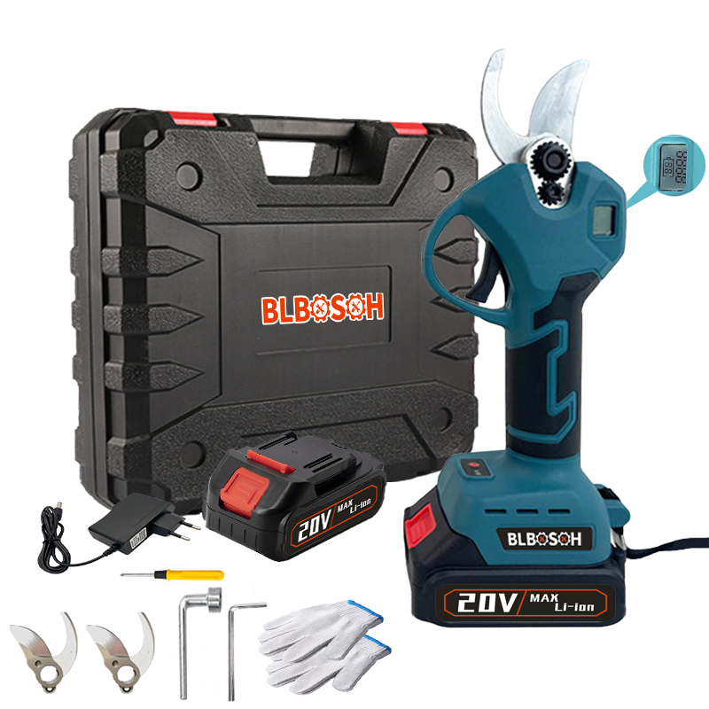 BLBOSOH벨리 보쉬 무선 충전식 전동 전지가위 원예용 전정 전기 디스플레, 1세트 89,680원