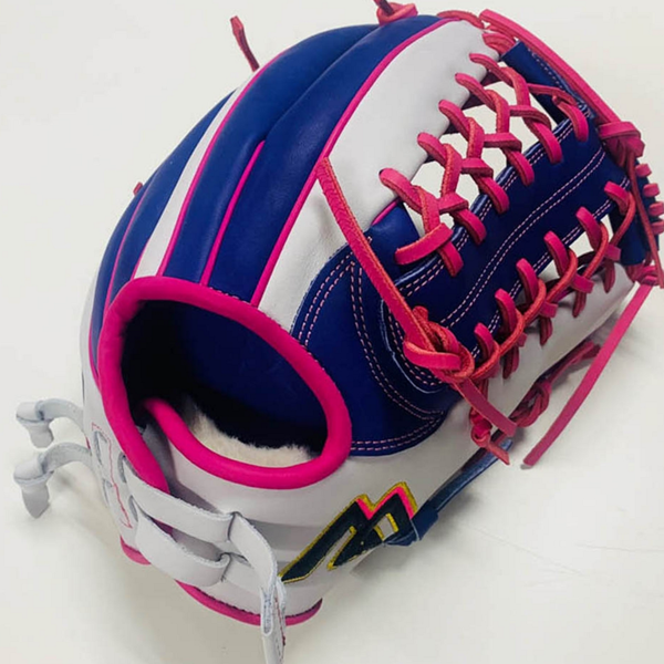 야구 글러브 천연 수비용 성인 외야수 글러브 소가죽 용품 경기용 운동 경기, 보핑흰 366,240원