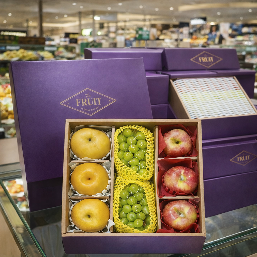 [사계담음] 백화점납품 명품 혼합과일선물세트 5kg 사과 배 샤인머스켓 프리미엄 명절선물세트 107,000원