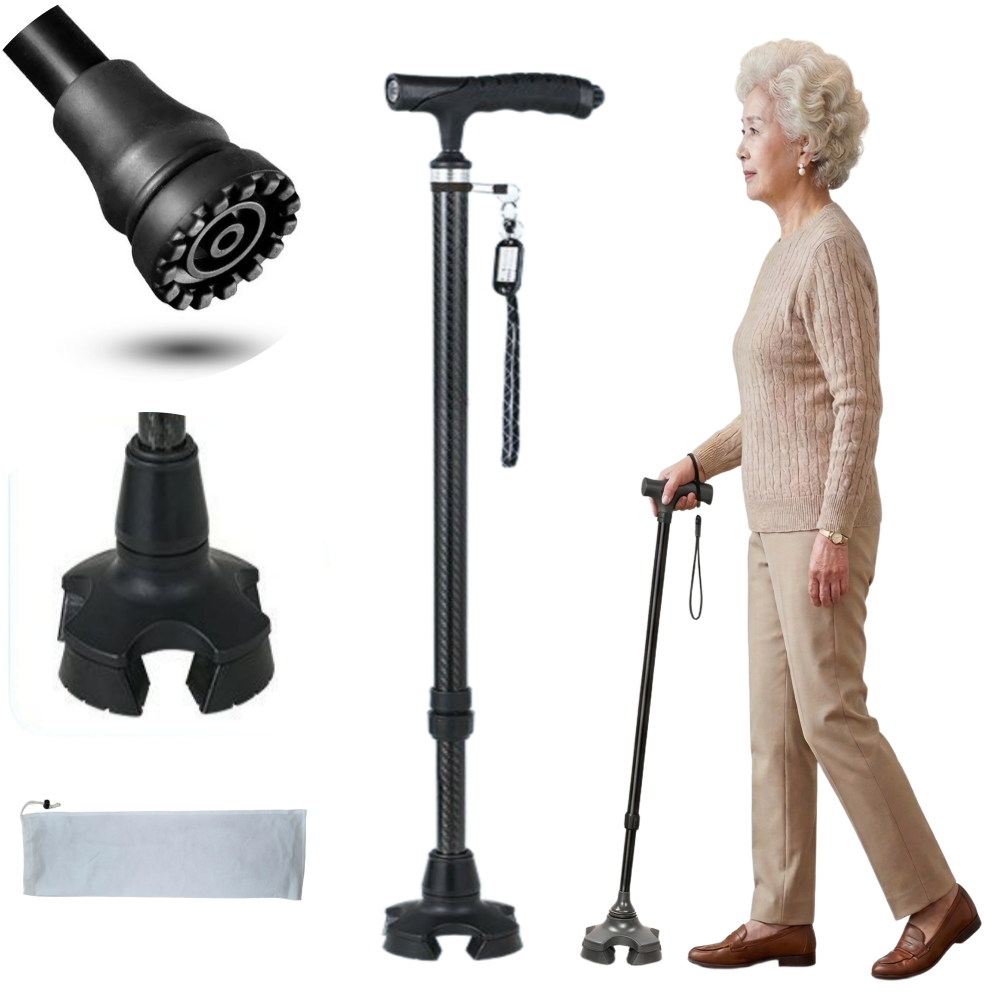 디어센스 초경량 네발 4발 노인 어르신 길이조절 지팡이 18,800원