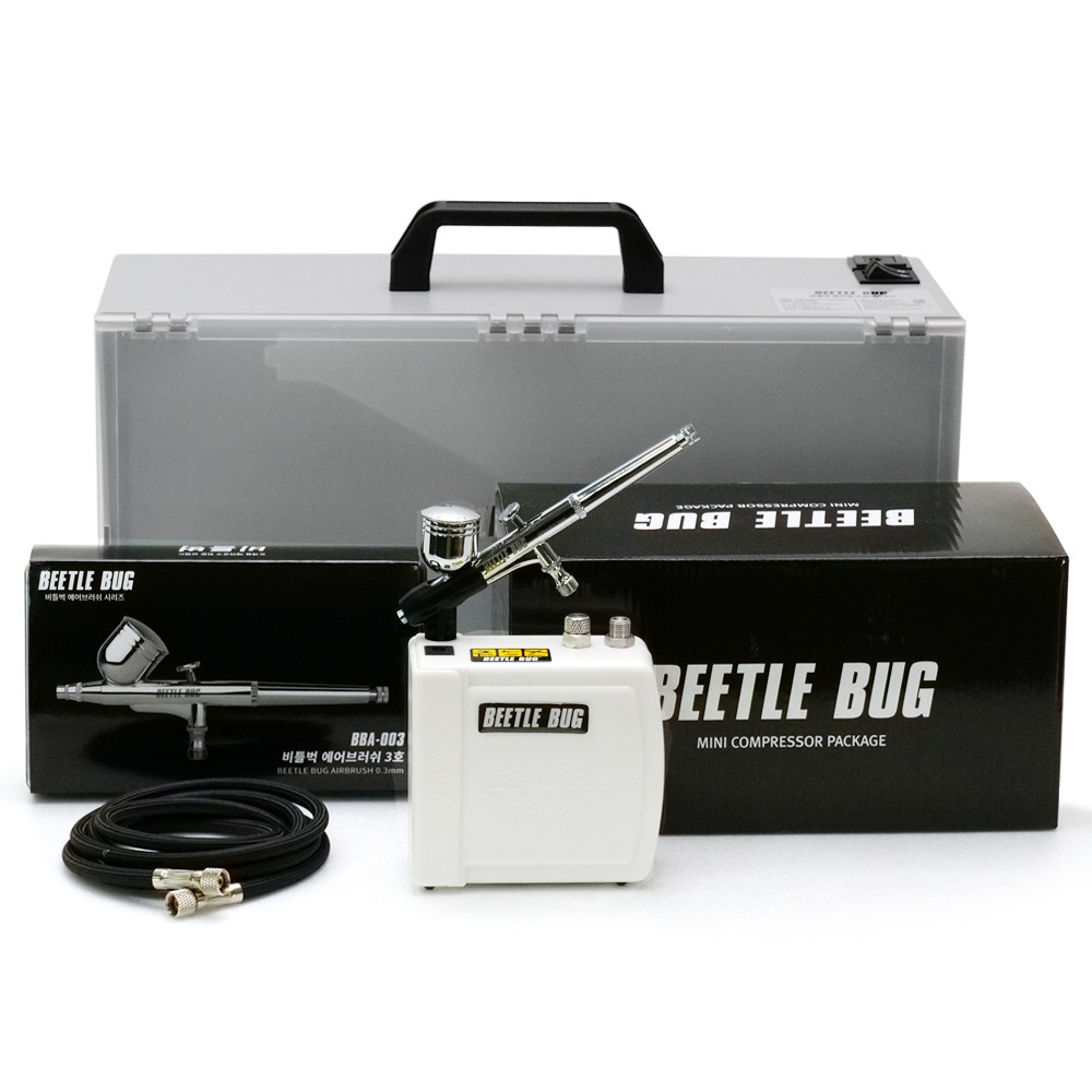 비틀벅 베이직 미니 도색부스 패키지 세트 BBM-FP002N 에어브러쉬 프라모델 도색 205,000원