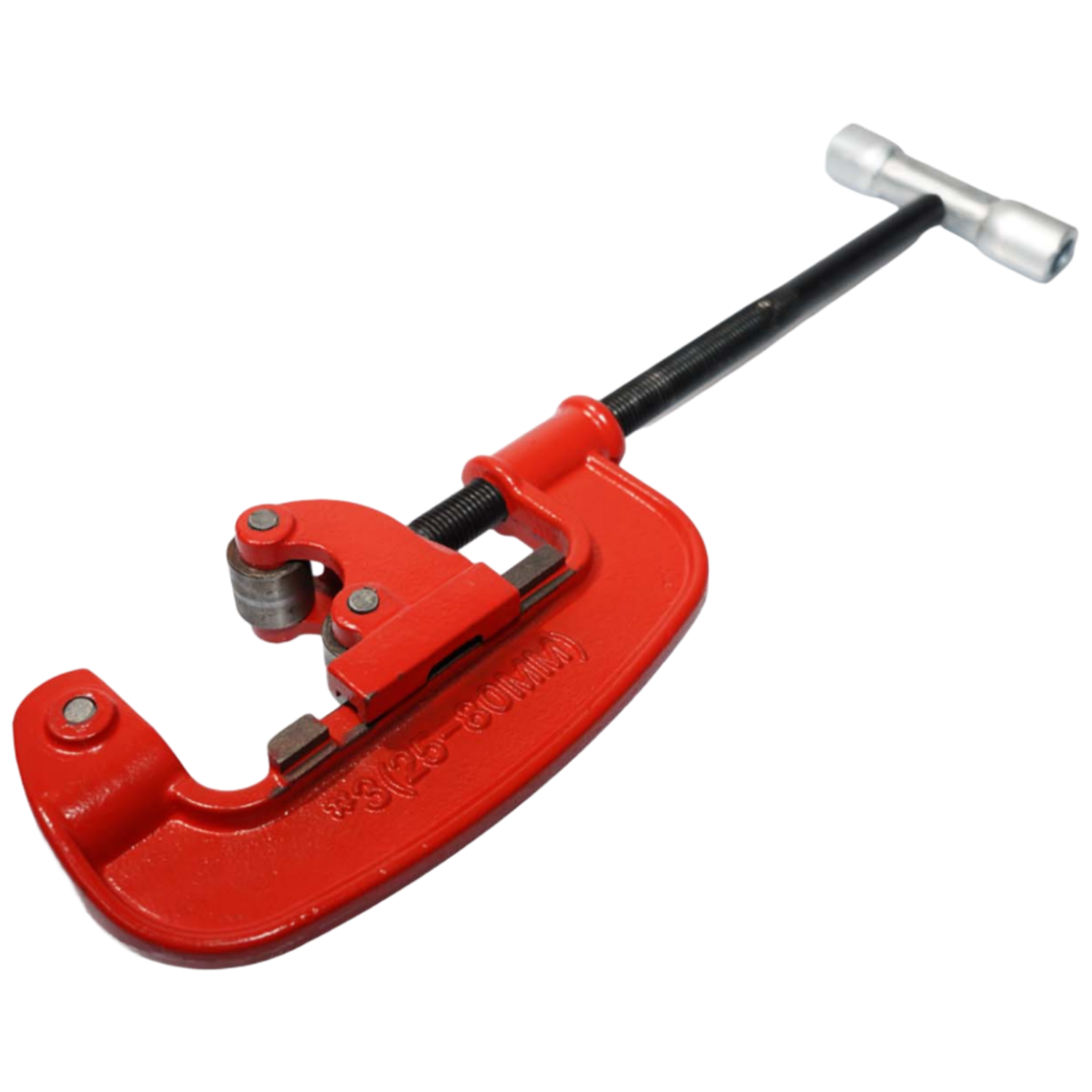 파이프절단기 직경 25-80mm 스틸 배관 아시바 수도관 컷터 수동 절단 커터 호현산업, 1개 73,000원