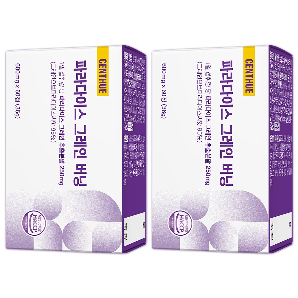 파라다이스 그레인 버닝, 2개, 60정 29,300원