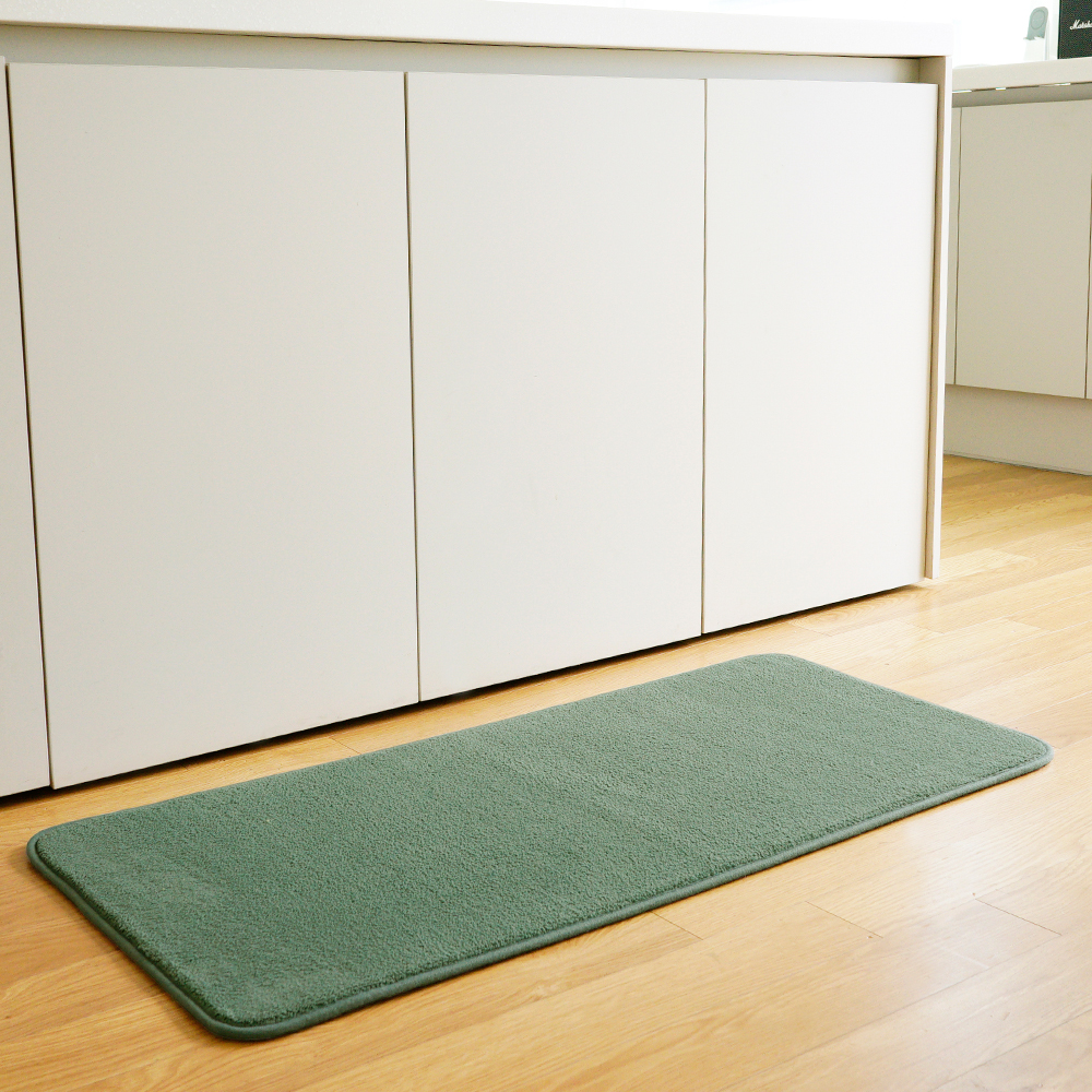 인룸 플레인 소프트 쿠션 주방매트, 다크그린(DG) 17,500원
