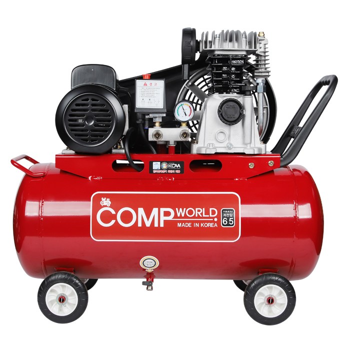 콤프월드 정품 이동식 콤프레셔 6.5마력 50리터 신제품 동급 최강, 1개 798,000원