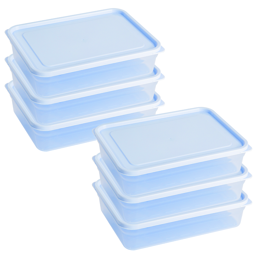 말랑핏 휘어지는 냉동실 정리용기, 6개, 1.3L 16,590원