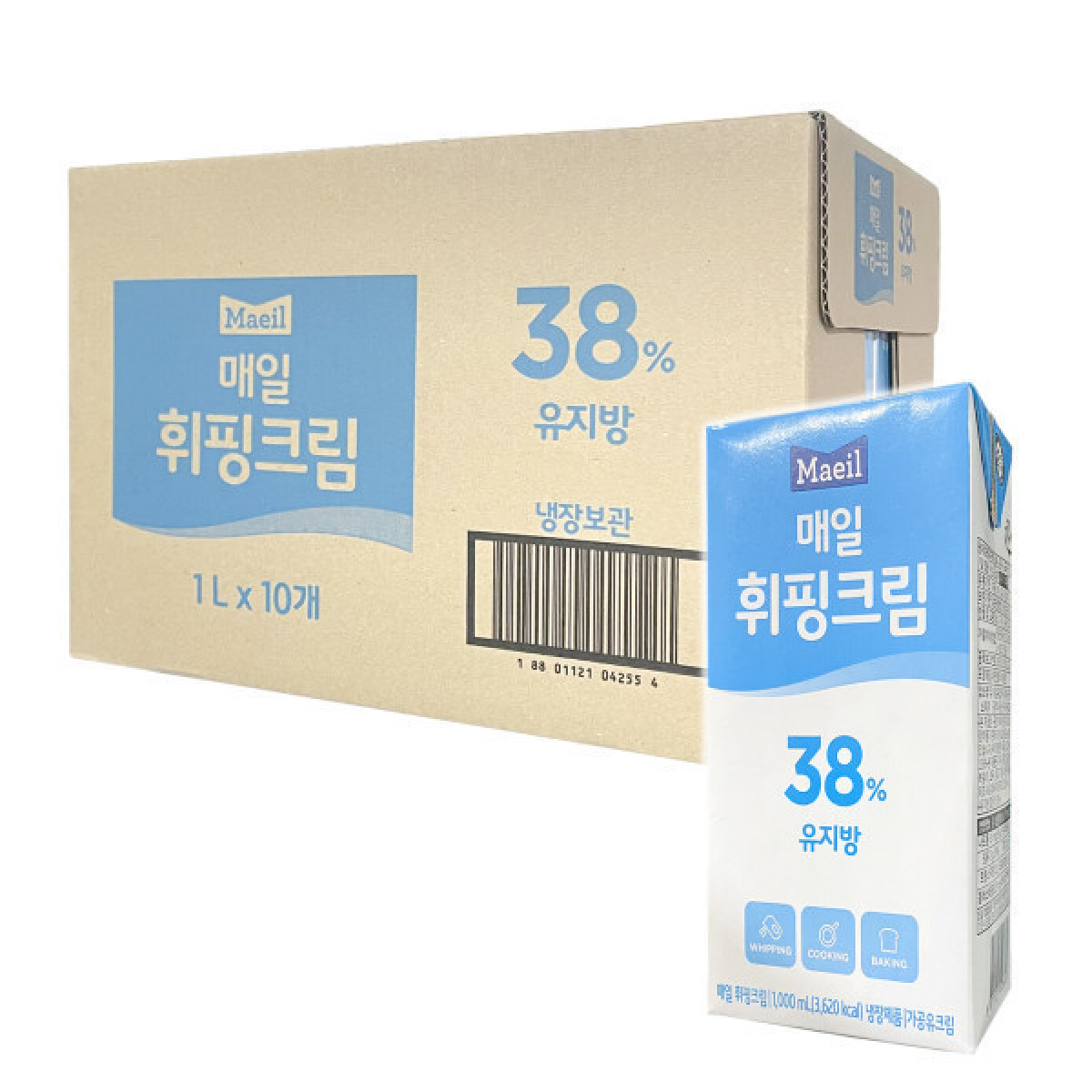 1042. 매일휘핑크림-( x)한박스 하절기아이스무료 200,900원