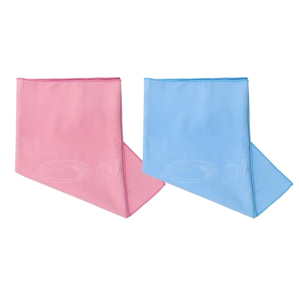 피닉스 초극세사 건식 스포츠 타올 2종 SET, 핑크 + 블루, 1개, 현재가 11,000원