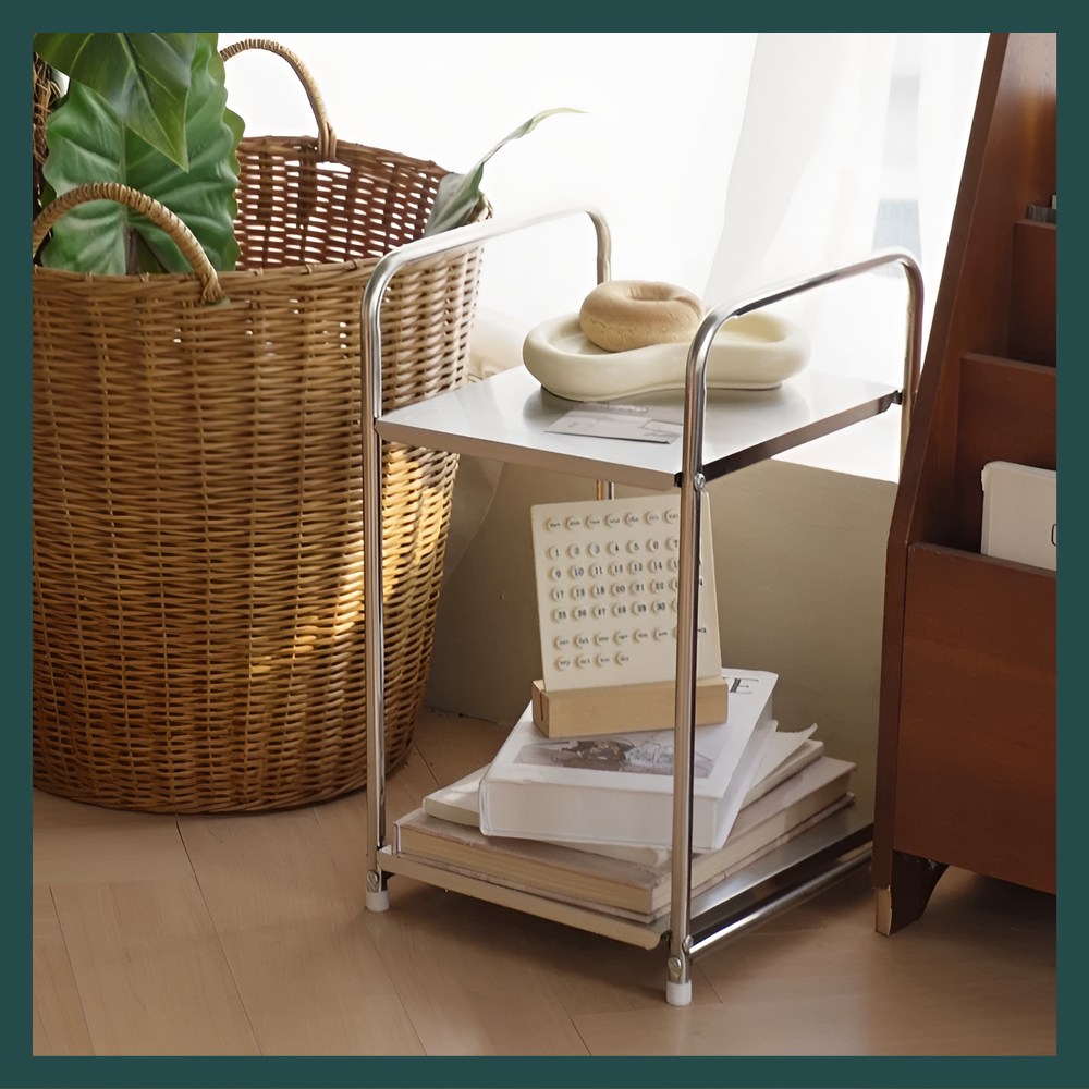 라모아 스테인리스 사이드 테이블 협탁 23,800원