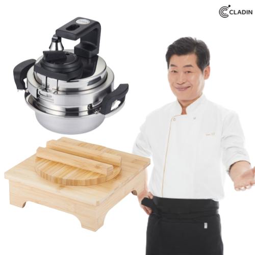 소댕 스텐 통3중 인덕션 압력밥솥 1L,2.2리터 1인 2인 3인 미니밥솥 가스겸용 클레드메탈 돌솥밥 누룽지 가마솥 104,000원