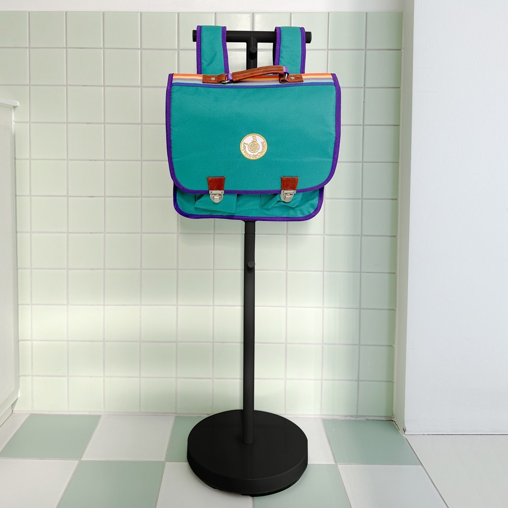 히호히호 아이행거 가방 걸이 스탠드 철제 거치대 책가방 모자걸이, 1개, 블랙 49,900원