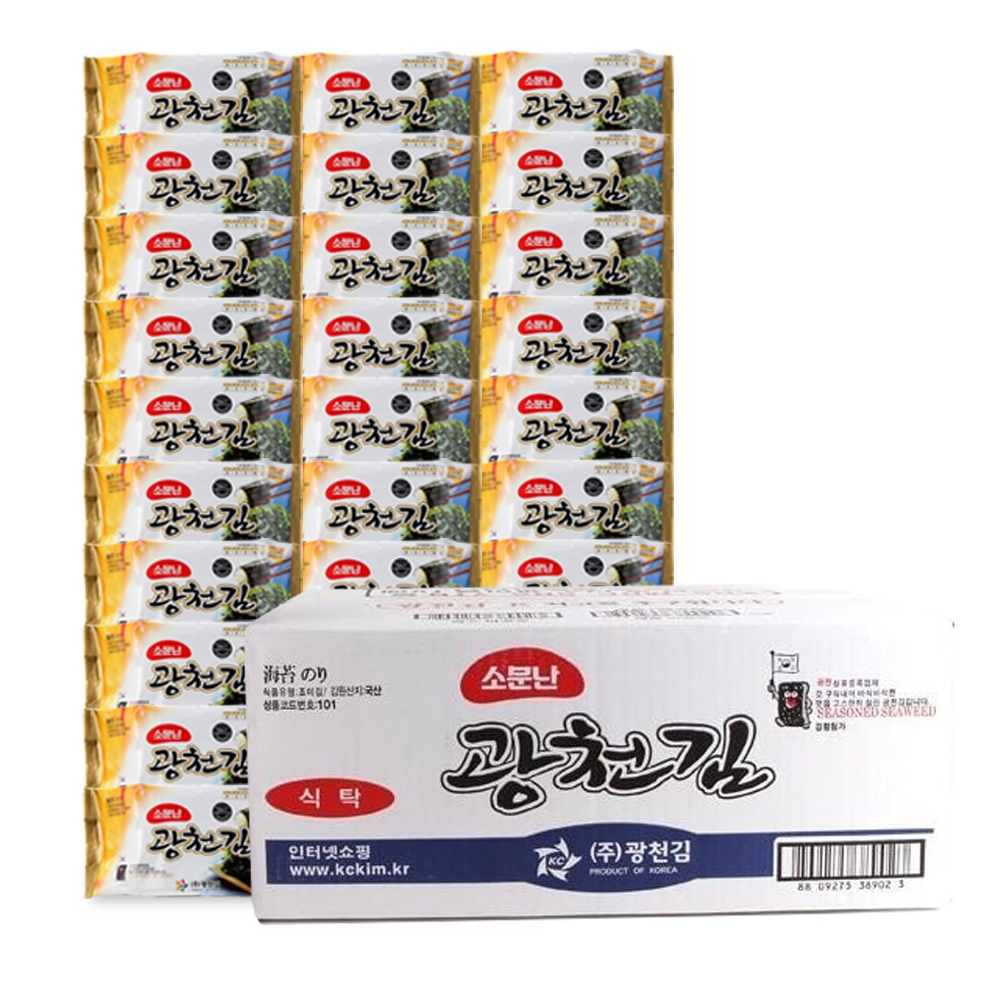 소문난 광천김 재래 식탁김(소) 15g x 30개입, 30개 29,900원