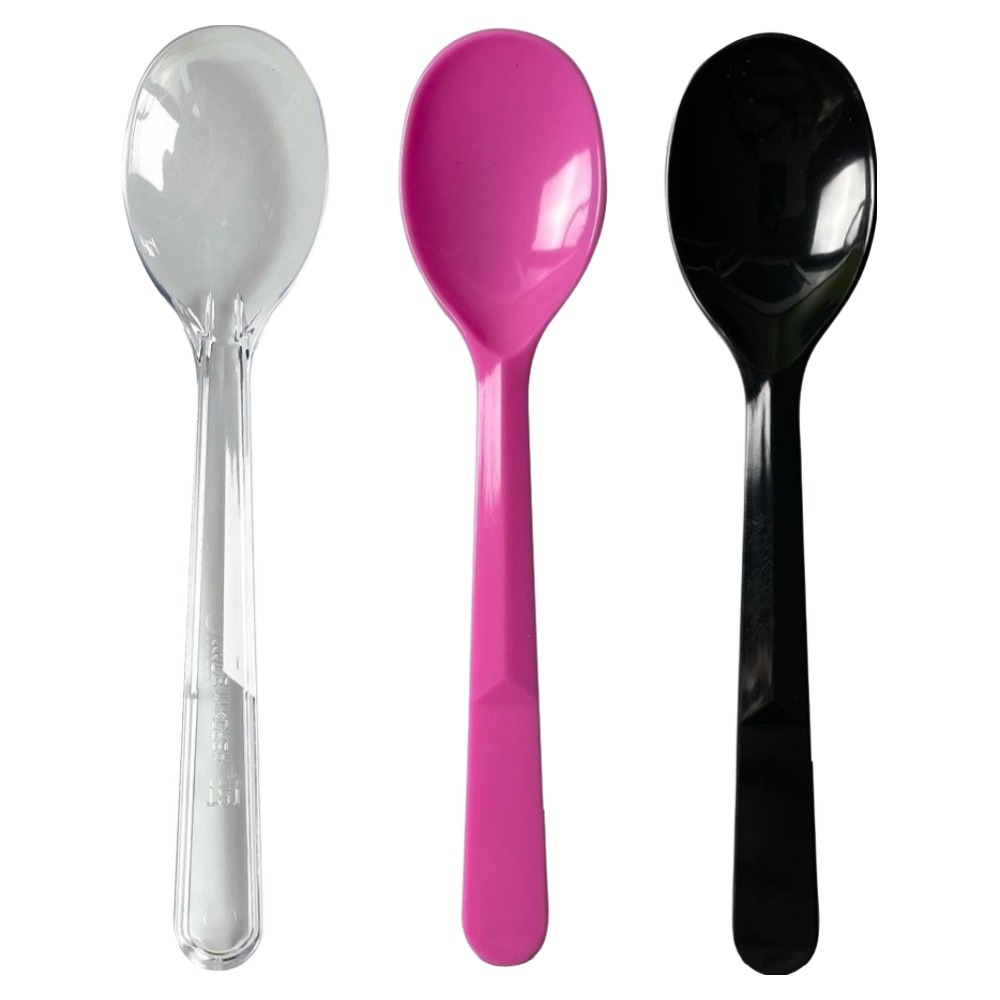 생활을그리다 디저트 스푼 3색 혼합 100p 세트 12cm, 1세트 5,000원