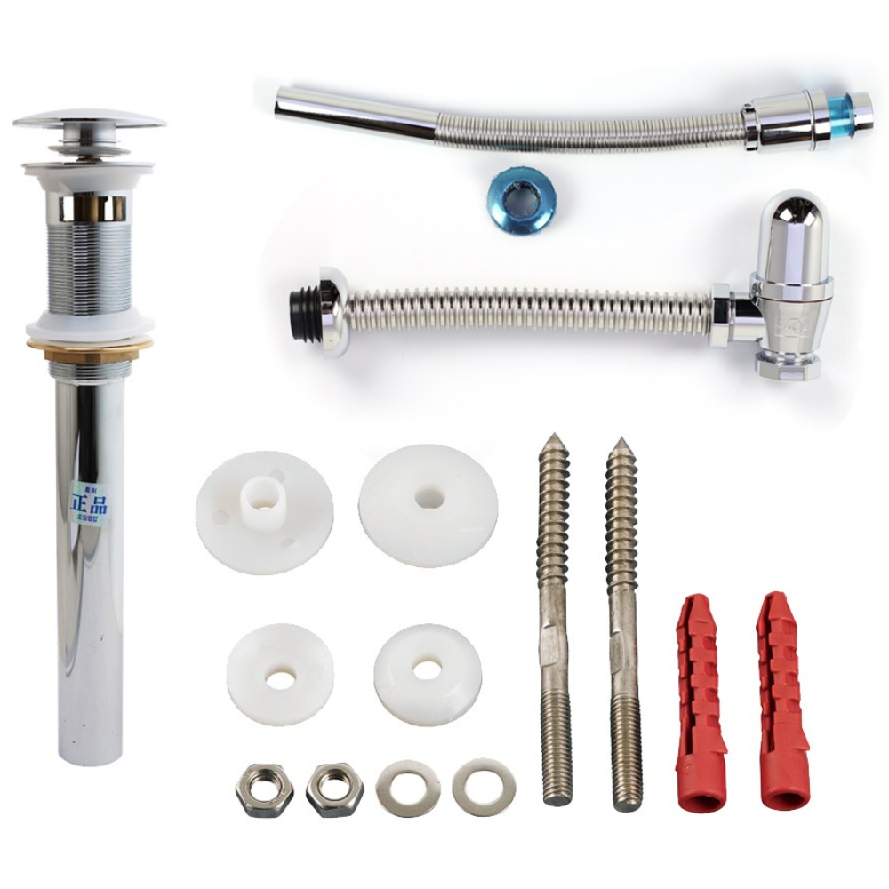 세면기 셀프설치 국산 부속품 세트 앵글밸브 트랩 폽업 앙카볼트 18,800원