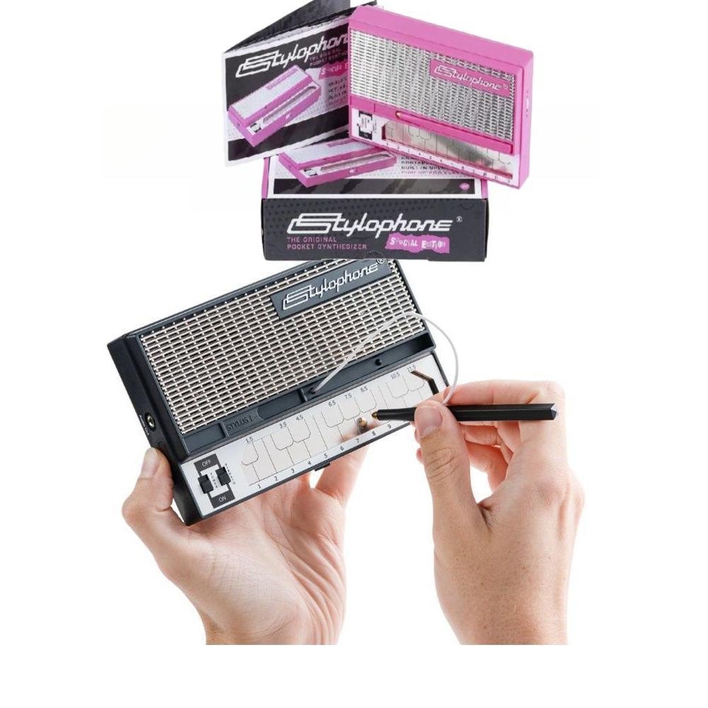 스타일로폰 영국 레트로 전자 악기 미니 휴대용 포켓 키보드 신디사이저 사운드 박스 106,300원