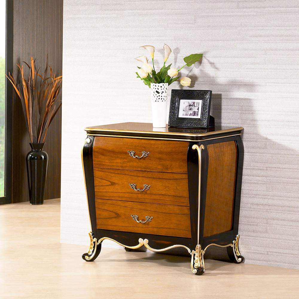 유캐슬 벤티 엔틱 원목 3단 서랍장 699,000원