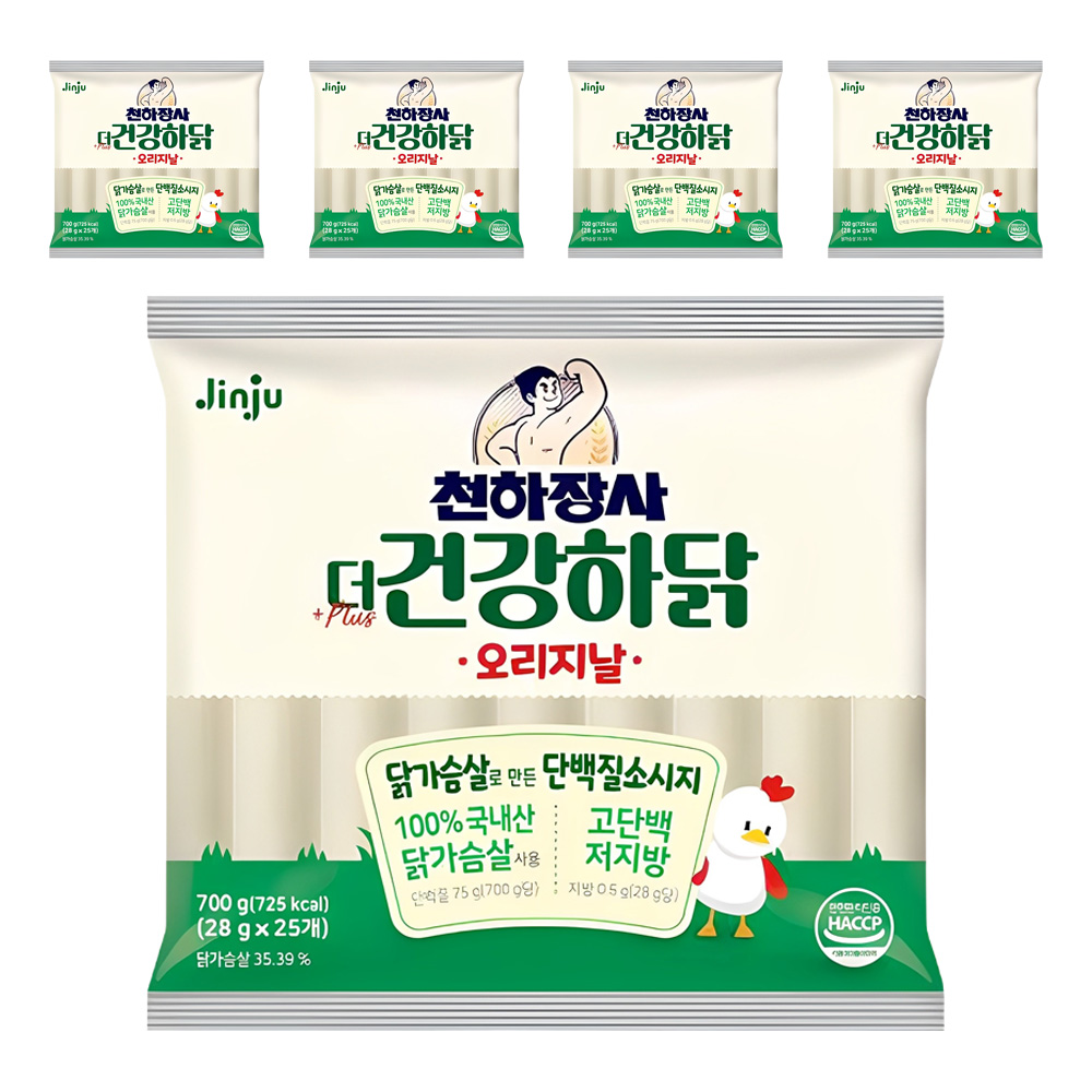 진주햄 천하장사 더 건강하닭 소시지 31,700원