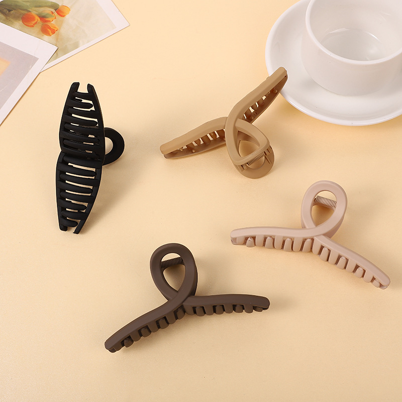 Ludia 모던 꼬임 헤어집게핀 11cm 머리집게핀 4종 세트 5,600원