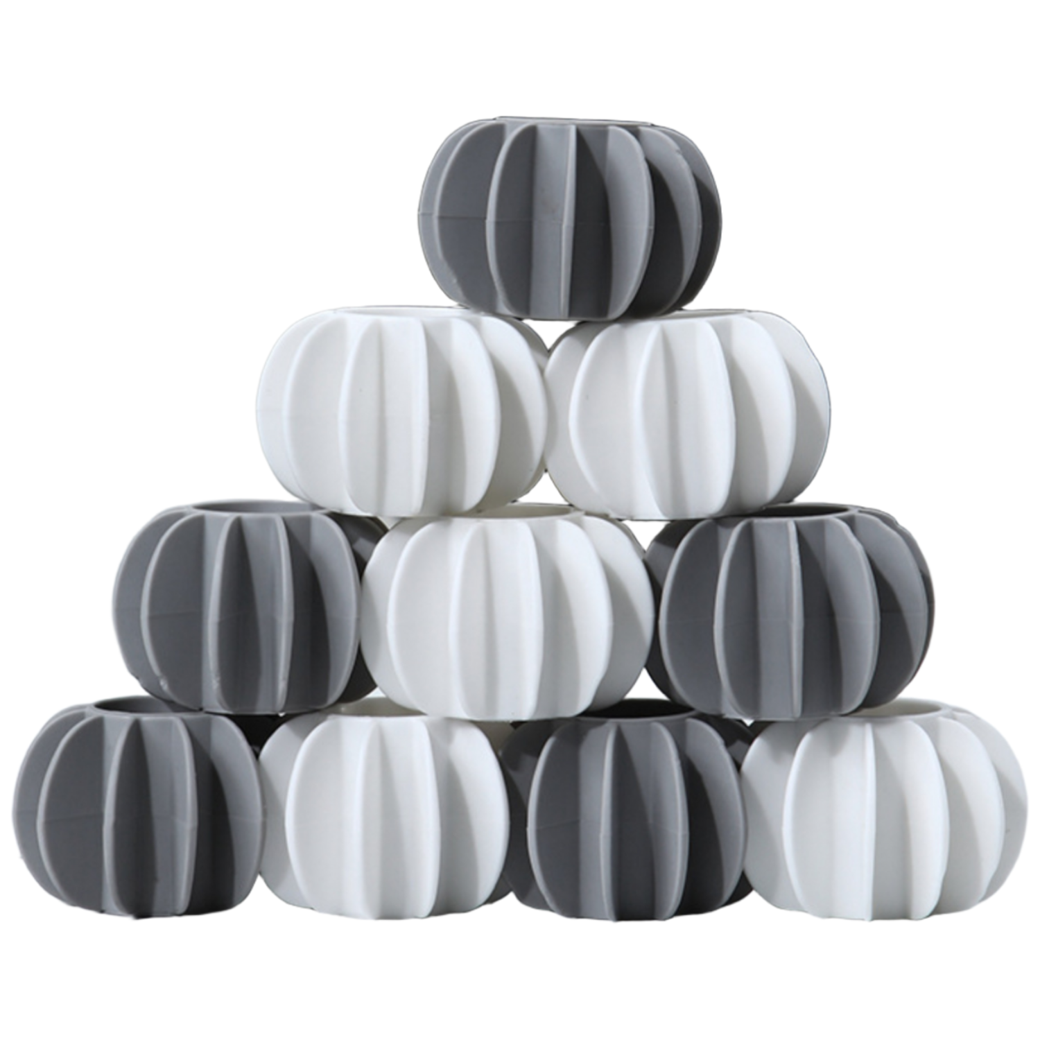 모도라이프 살림편한 실리콘 세탁볼 대형 구김 엉킴 방지 두드림 효과 통돌이 드럼 겸용 먼지 제거 혼합10P, 1세트, 세탁볼(화이트5P+그레이5P) 6,090원