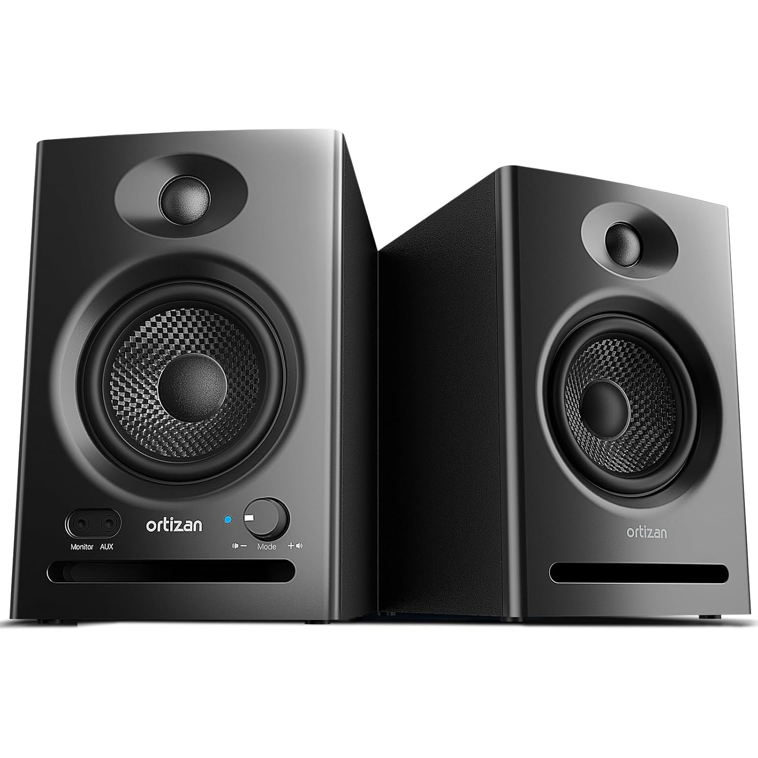 Ortizan C7 블루투스 홈스튜디오 앰프 녹음실 모니터 스피커 스테레오 스피커 PC 게이밍, 검은색 135,900원