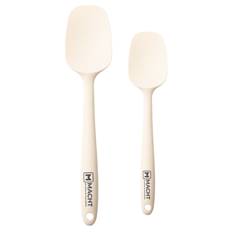 독일 마흐트(MACHT) 프리미엄 실리콘 요리스푼 2종 세트, 1박스, cream white, 요리스푼-대,요리스푼-소 11,200원
