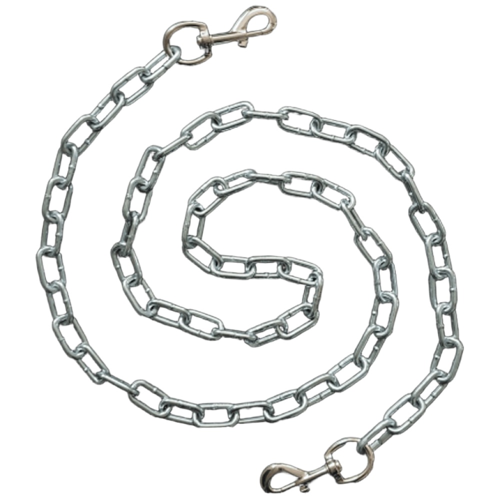 제이제이펫 체인 개줄 리드줄 양방향 스냅 5mm 6mm 개목줄 체인개줄 중형견 대형견, 1개 13,900원