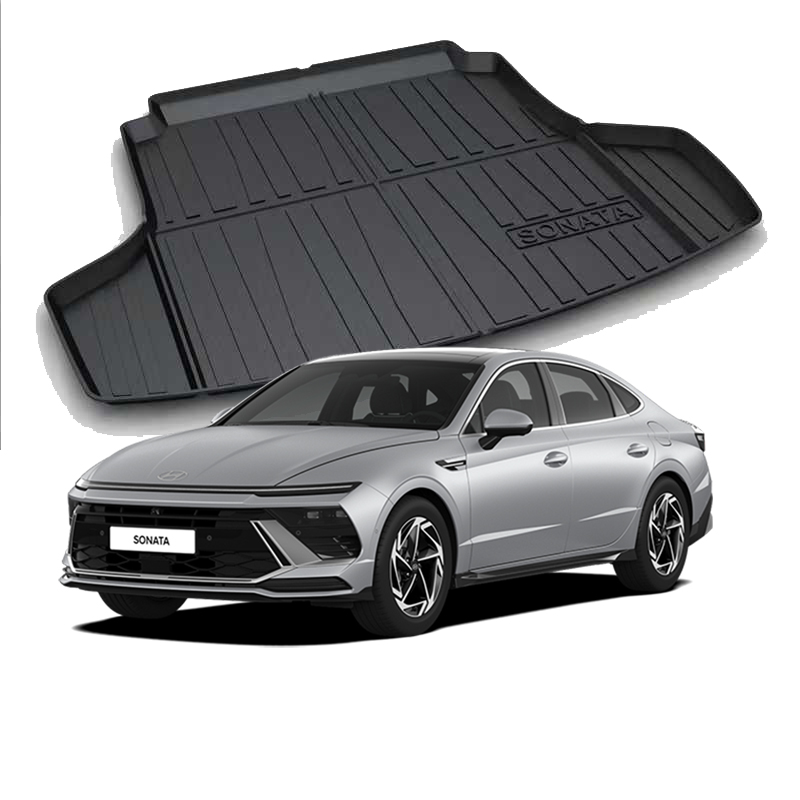 리얼핏 쏘나타 DN8 카본디자인 논슬립 3D 트렁크매트 TPE [호환] 55,000원
