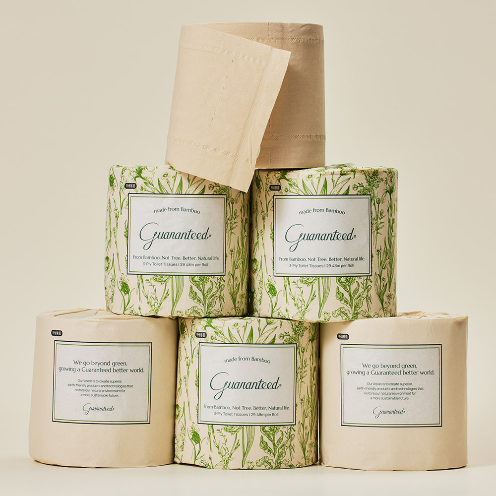 [게런티드 바이 바스틀리] 친환경 개별포장 토일렛롤 12롤 3겹 클래식 에디션/ 먼지없는 대나무 명품 화장지 휴지 24,900원