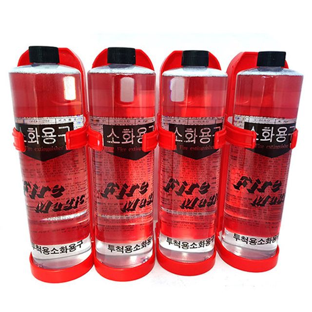 쿨샵 차량 가정 투척소화기 던지는 소화기 4개세트 54,700원