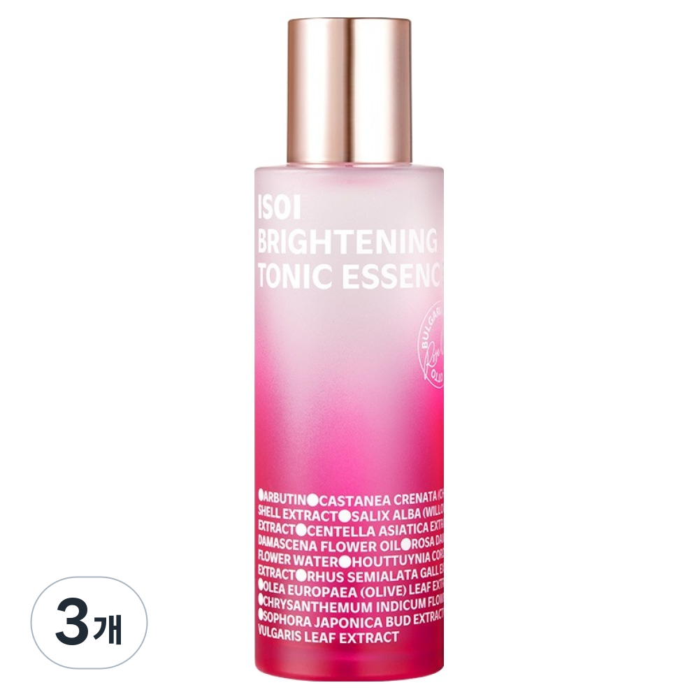 아이소이 브라이트닝 토닉 에센스, 3개, 130ml 96,000원