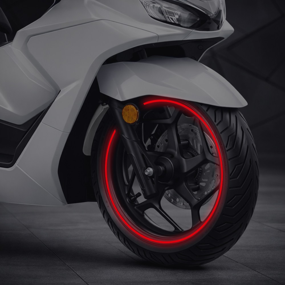오토티엔 혼다 PCX125 21년-26년 튜닝 휠스티커 림테이프 데칼 스티커 1314, Red(레드), 1세트 8,900원