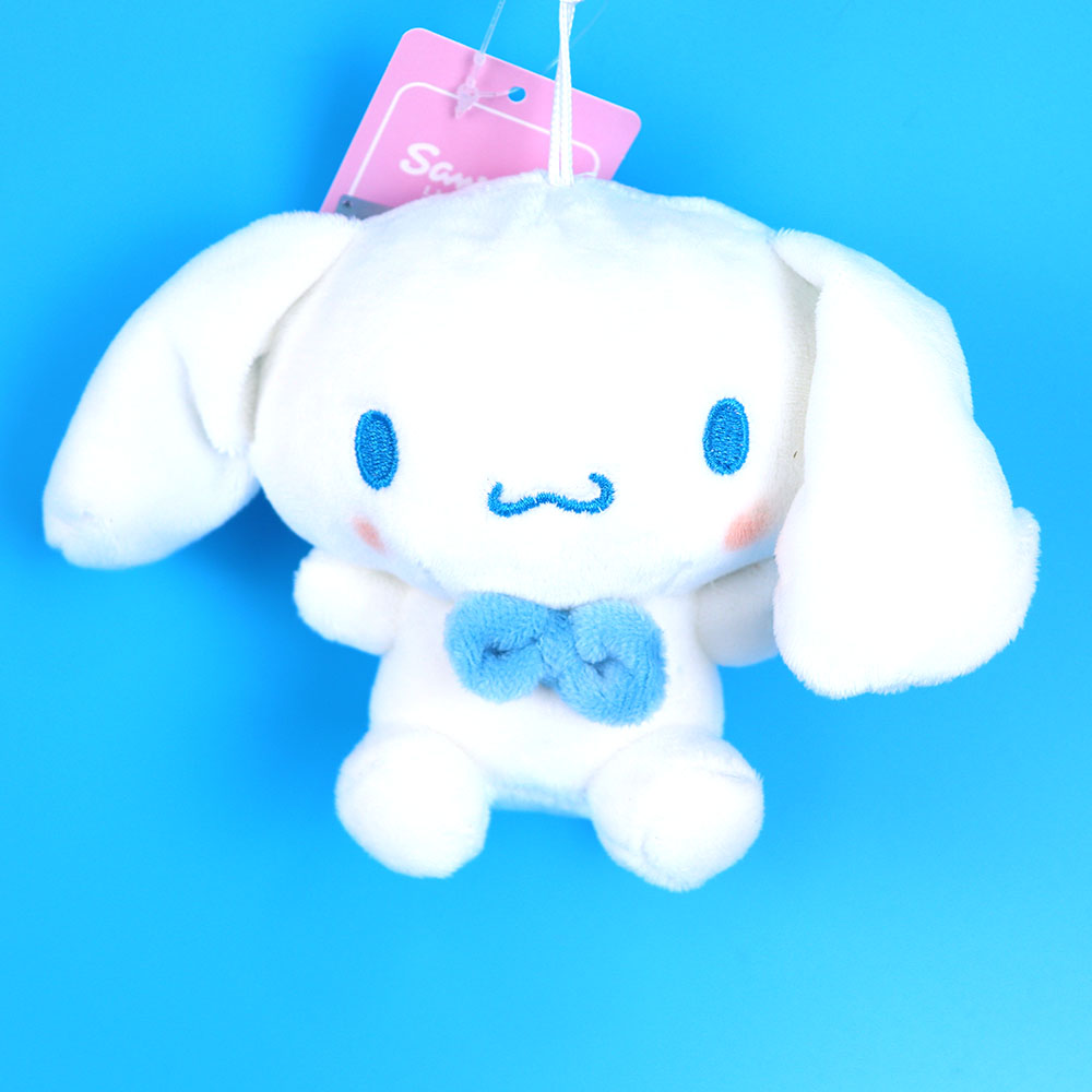 산리오 캐릭터 인형 키링 가방고리 열쇠고리 쿠로미 마이멜로디 시나모롤 폼폼푸린, 1.기본-시나모롤인형키링, 1개, 현재가 5,500원