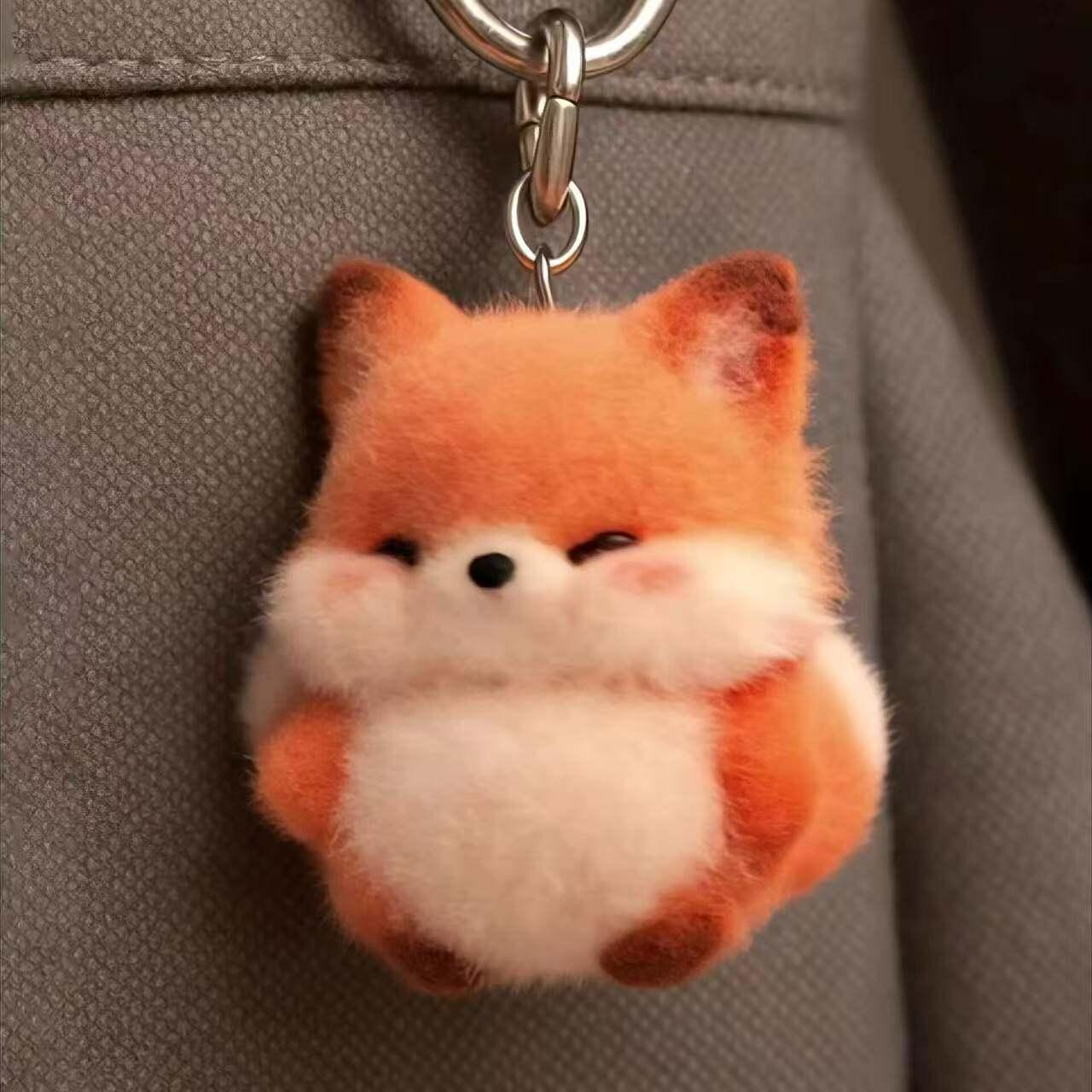 귀여운 가방인형 참새 고양이 여우 인형키링 장식인형 차량용 열쇠고리 가방키링 지갑 파우치 키홀더 애착인형 동물인형 13,800원