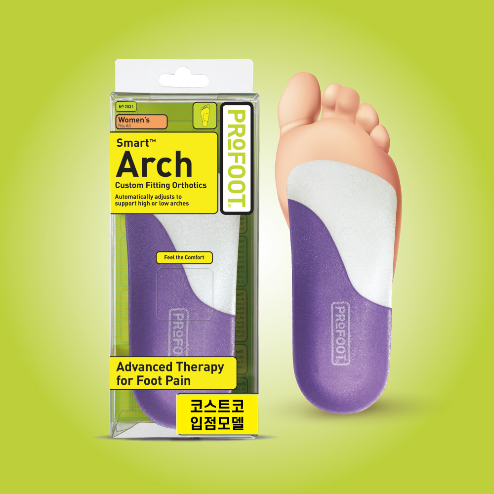 프로풋 스마트아치 아마존 베스트셀러 메모리폼 깔창 코스트코 입점 커스텀 기능 발바닥이 너무 아플땐, 2개 29,000원