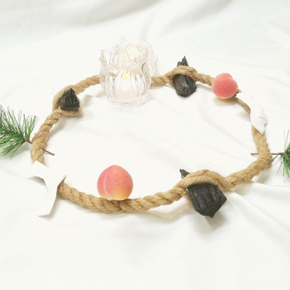 SANS 아기 탄생 축하 금줄 전통 젠더리빌 가랜드 23,200원