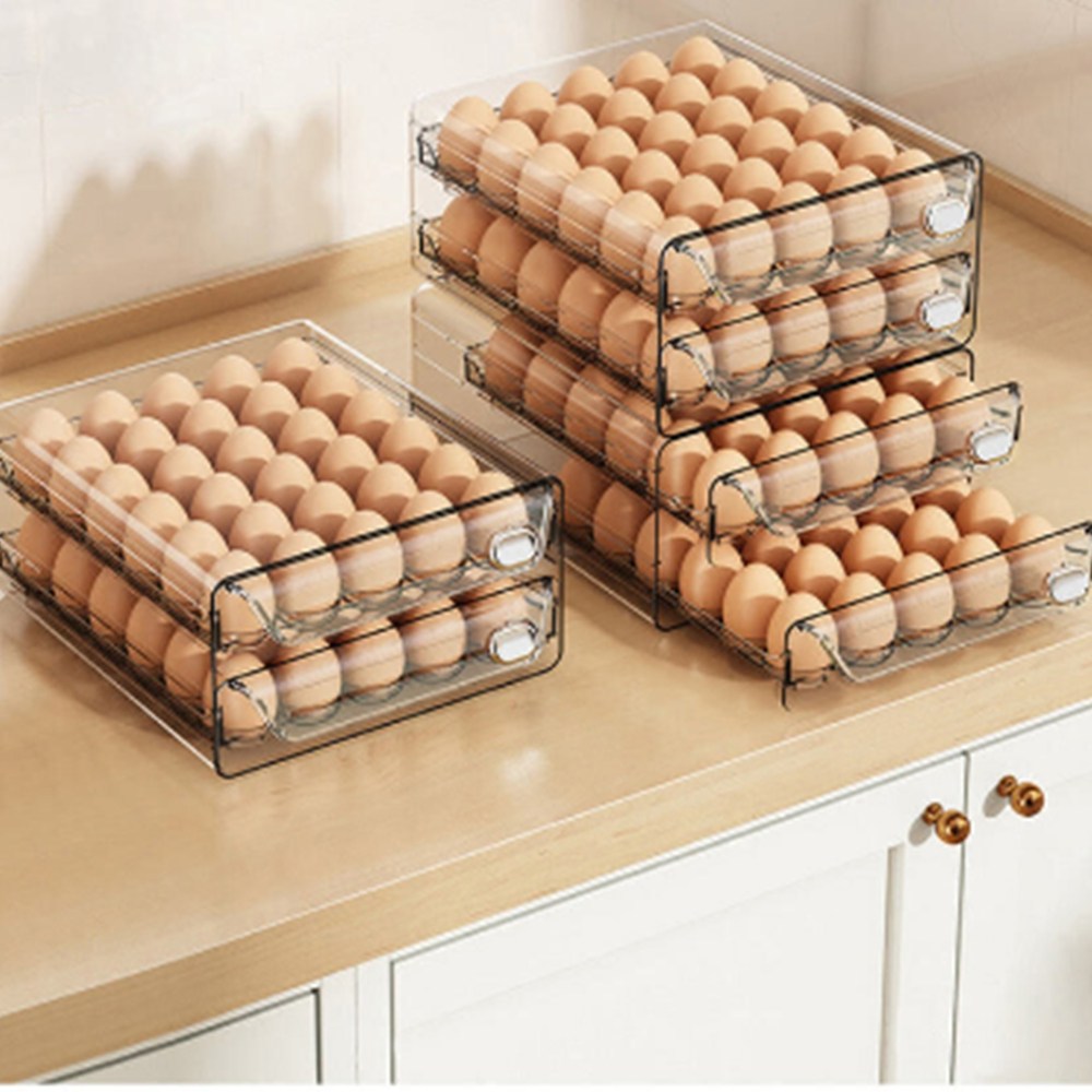 서랍형 계란보관함 플라스틱 2단 정리함 냉장고용 60구 19,440원