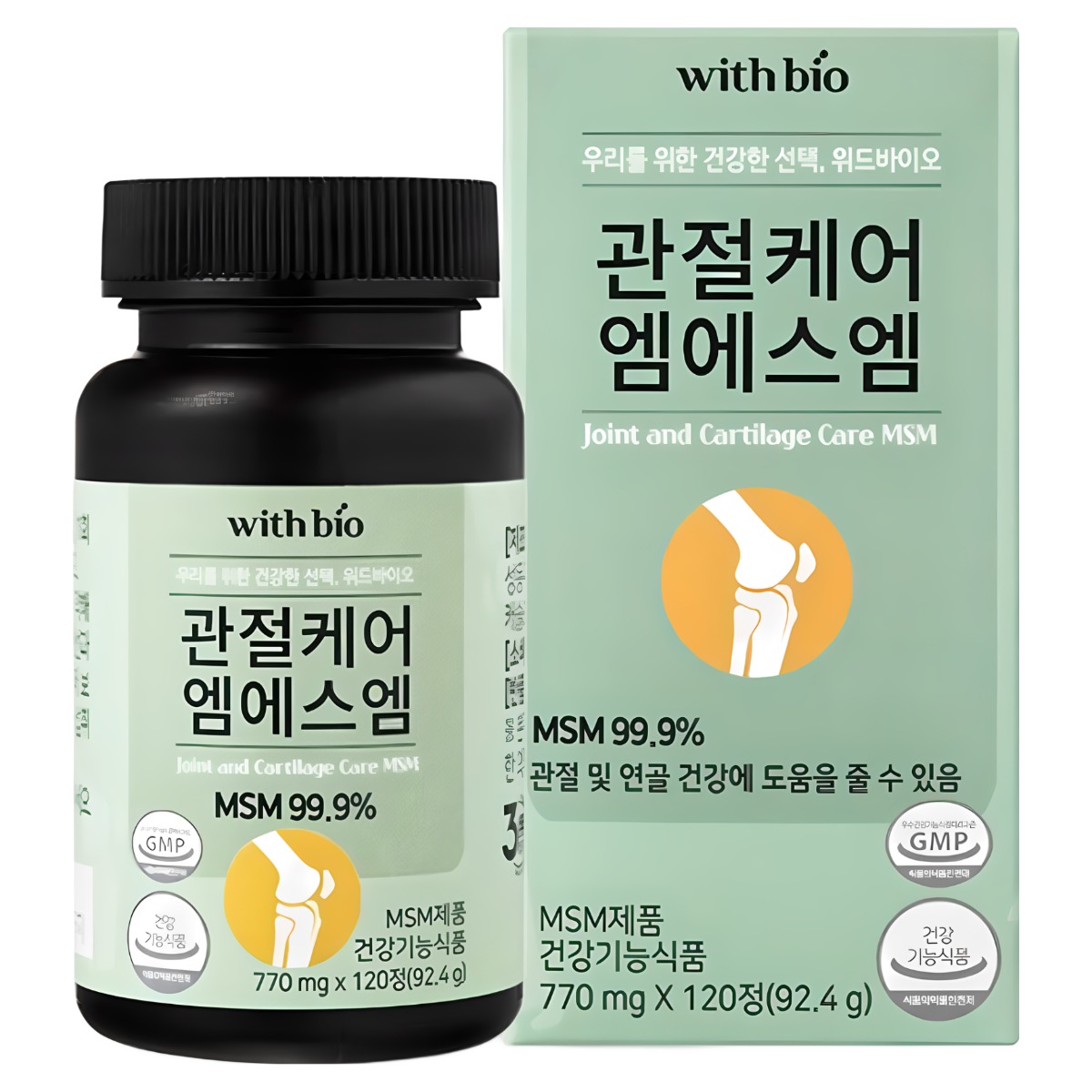 MSM 엠에스엠 식약처인증 정타입 관절 케어 영양 공급 홈쇼핑 50대 연골 허리 척추 손마디 여성 남성 효능 알약 형 식 약 청 인정 남자 여자 효능, 1개, 720정 155,000원