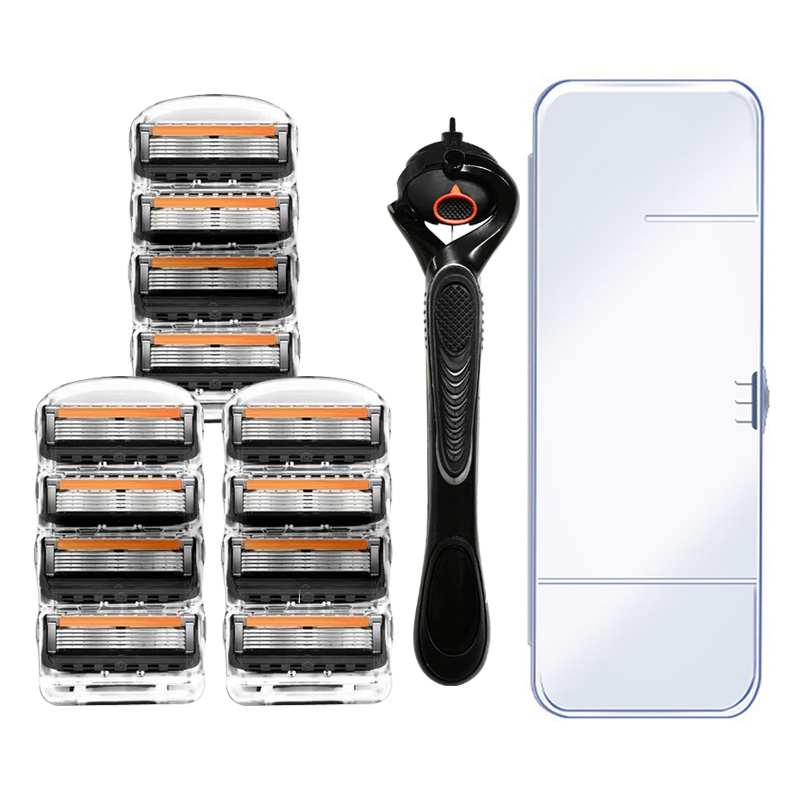 리빙만렙 블랙 스윙 면도기 + 케이스 + 면도날 질레트 신형 프로글라이드 호환용 25,900원