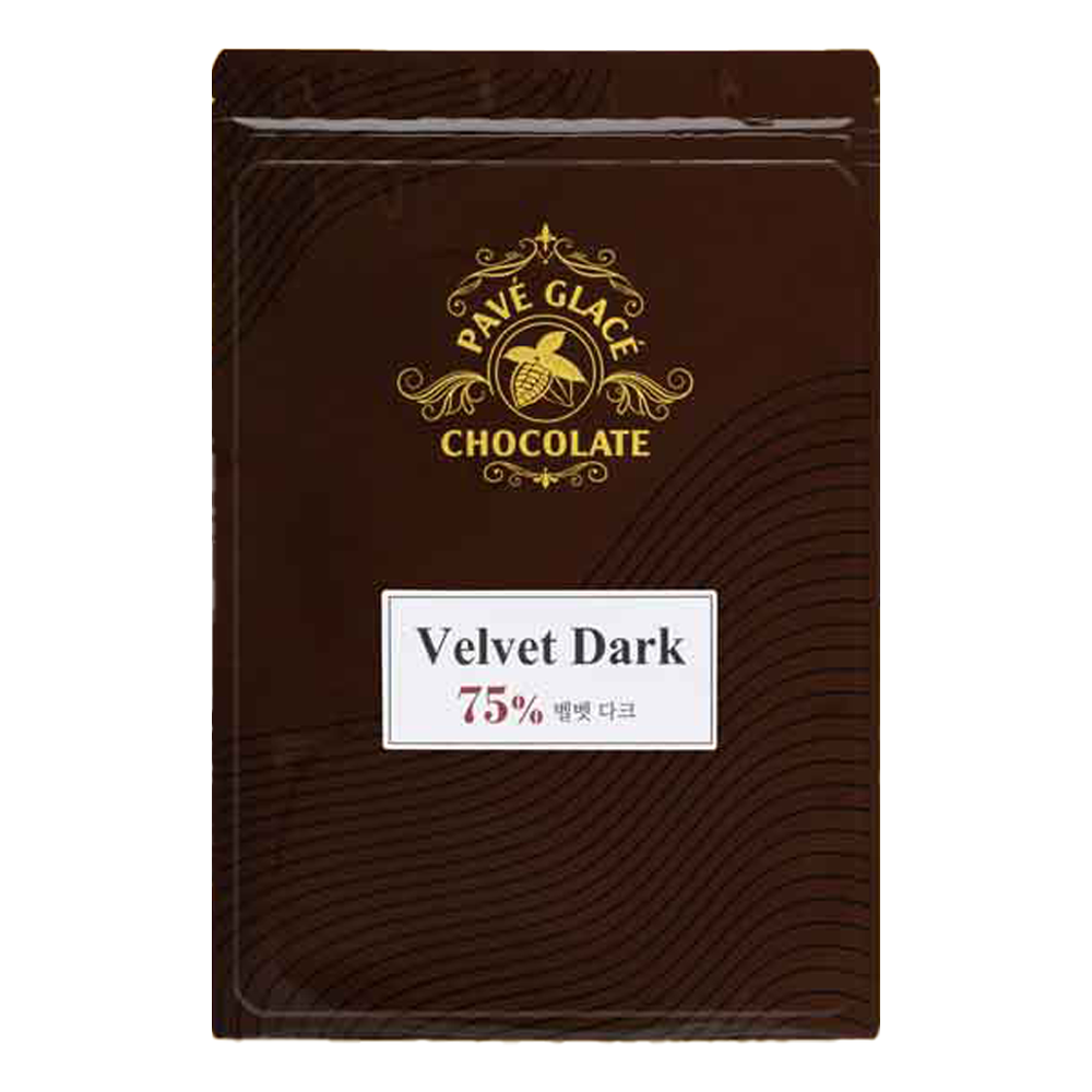 파베글라스 다크 커버춰 리얼 75% Velvet 초콜릿, 1개, 400g 13,800원