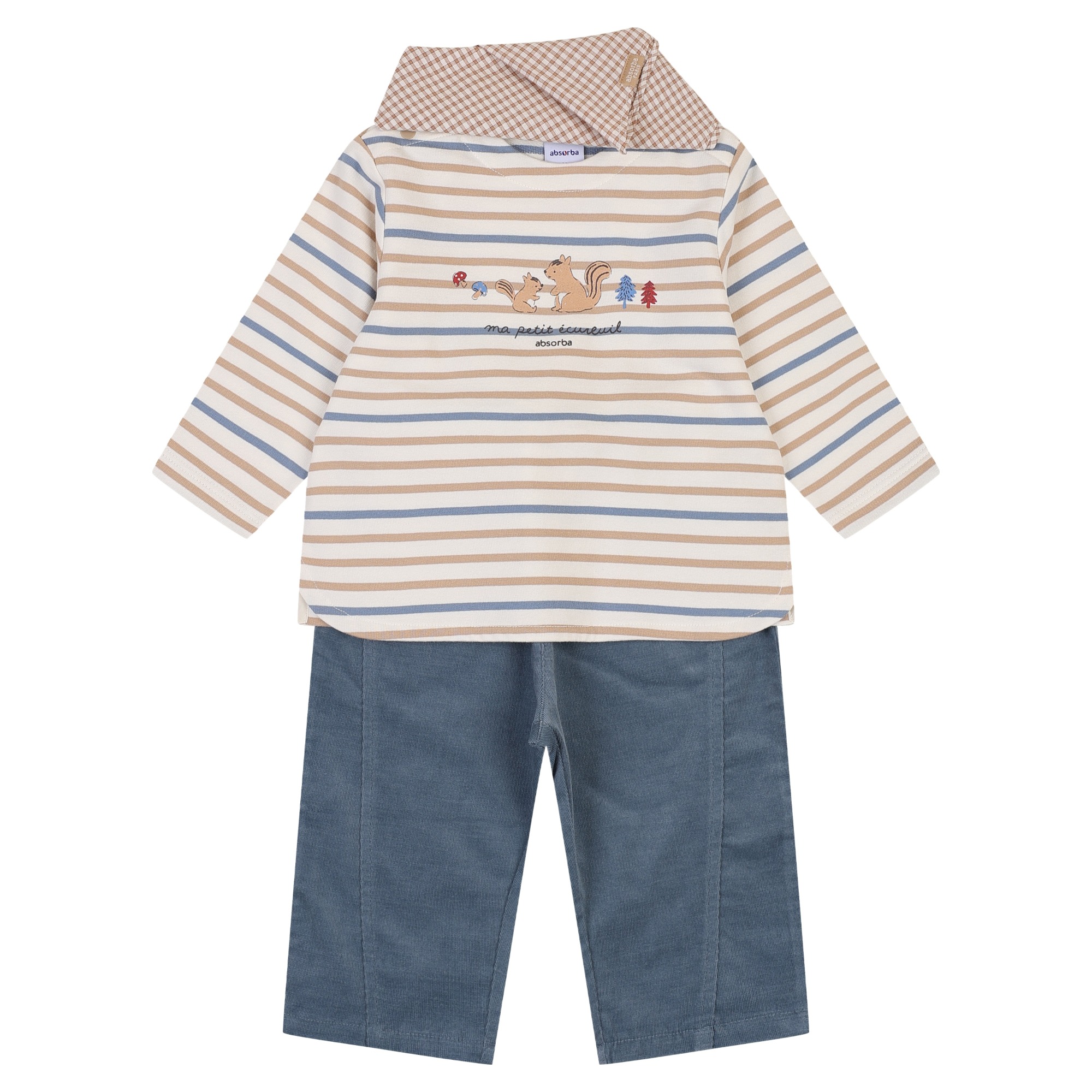 압소바 유아용 토리 ST 상하복 + 스카프 세트 109,770원