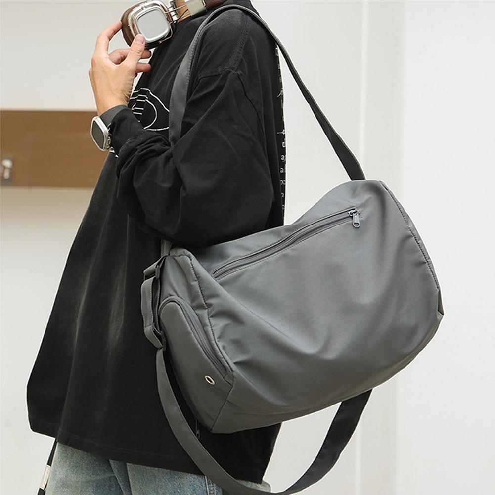 카이로스 캐주얼 신발분리 더플백 스포츠백 남녀공용 운동가방 여행가방 헬스가방, 차콜, 1개 11,900원