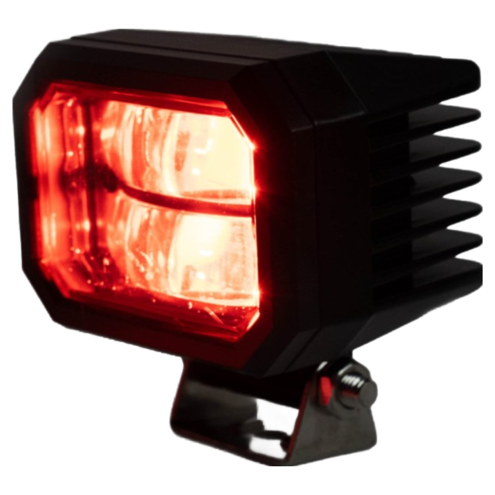 지게차 사각형 레드라인 안전 라이트 작업 등 가이드라인 LED 레드빔 안전선, 41mm, 1개 36,400원