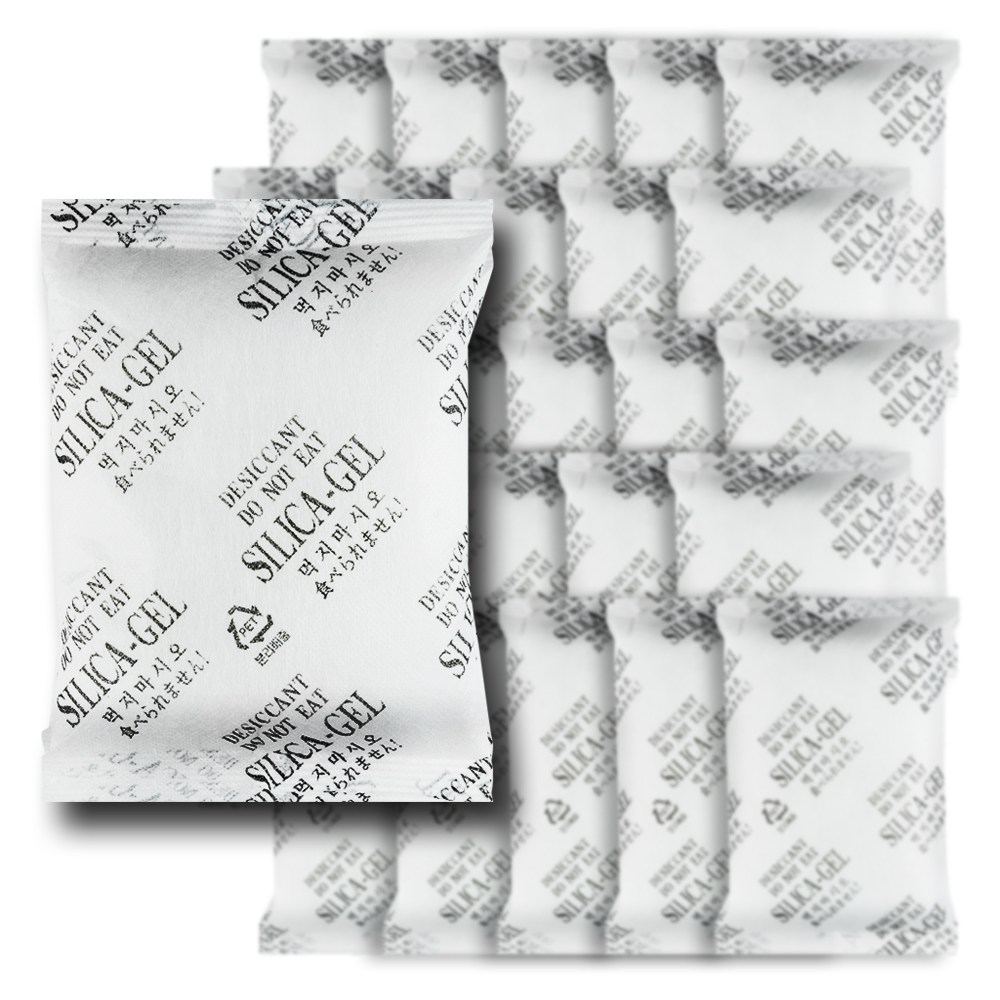 공장직영 [부직포] 실리카겔 습기제거제 실리카겔 방부제 재사용 식품용 가정용 산업용 22,000원