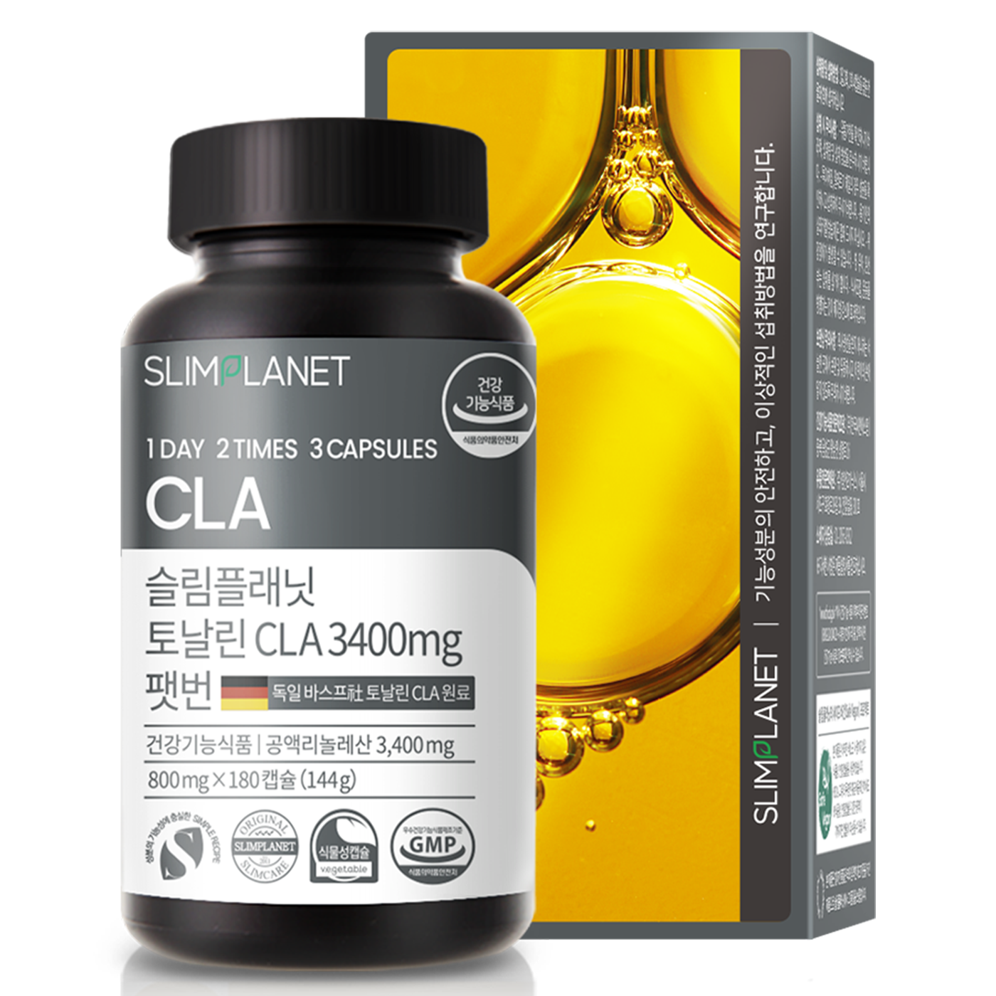 슬림플래닛 토날린CLA 3400mg 팻번, 180정, 1개 34,100원